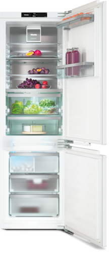 Įmontuotas šaldytuvas su šaldikliu, PerfectFresh Active ir IceMaker funkcijomis (KFN 7795 D) product photo