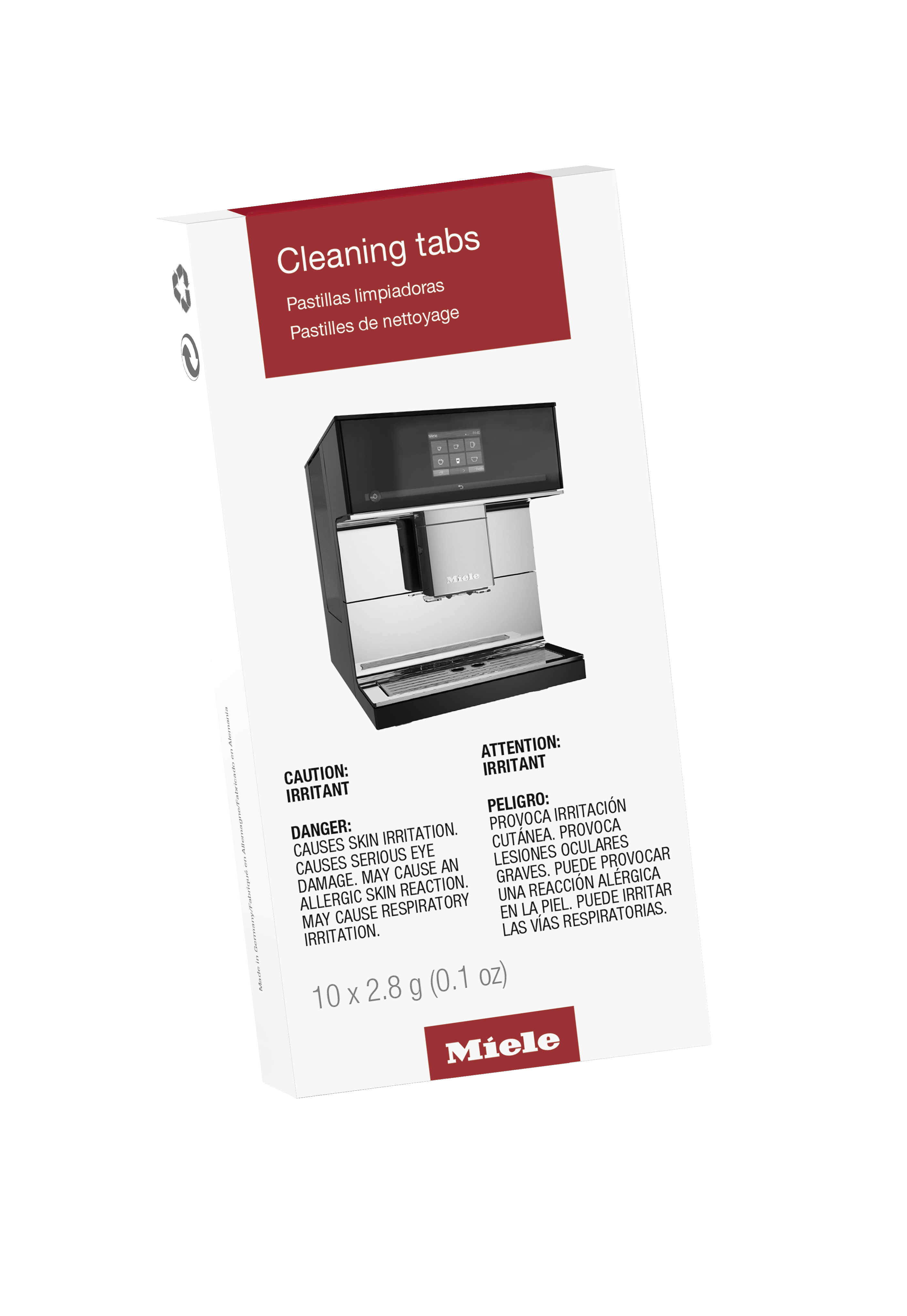 10pk & Descaling Tablets 6pk by Miele Miele Coffee Machine Cleaning Tablets 