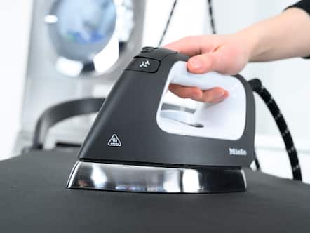 For perfect ironing results 
