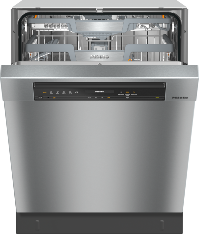 Lave-vaisselle - Lave-vaisselle encastrables sous plan - G 7423 SCU AutoDos E - Inox CleanSteel