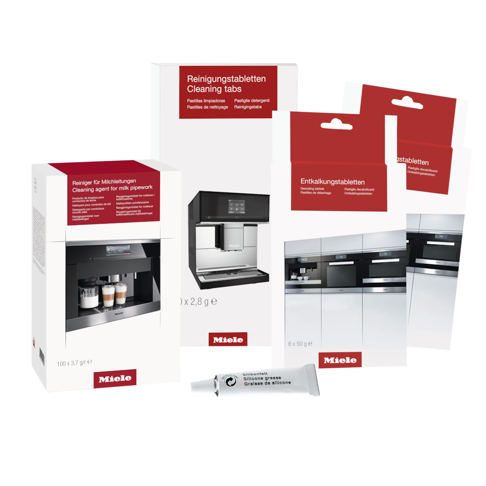 Miele - CoffeeCare onderhoudspakket 3 – Onderhoudsmiddelen - 1 Miele - CoffeeCare onderhoudspakket 3 – Onderhoudsmiddelen - 1