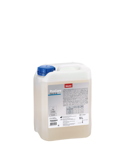 ProCare Tex 10 - 5 l Bontwasmiddel (zonder bleek), vloeibaar concentraat, alkalisch, 5 l Foto van het product Front View L