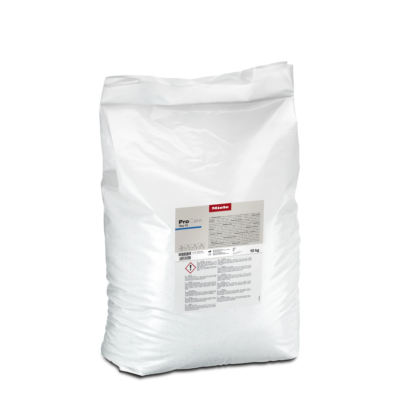 ProCare Tex 11 – 10 kg Vollwaschmittel, Pulver, alkalisch, 10 kg Produktbild Front View ZOOM