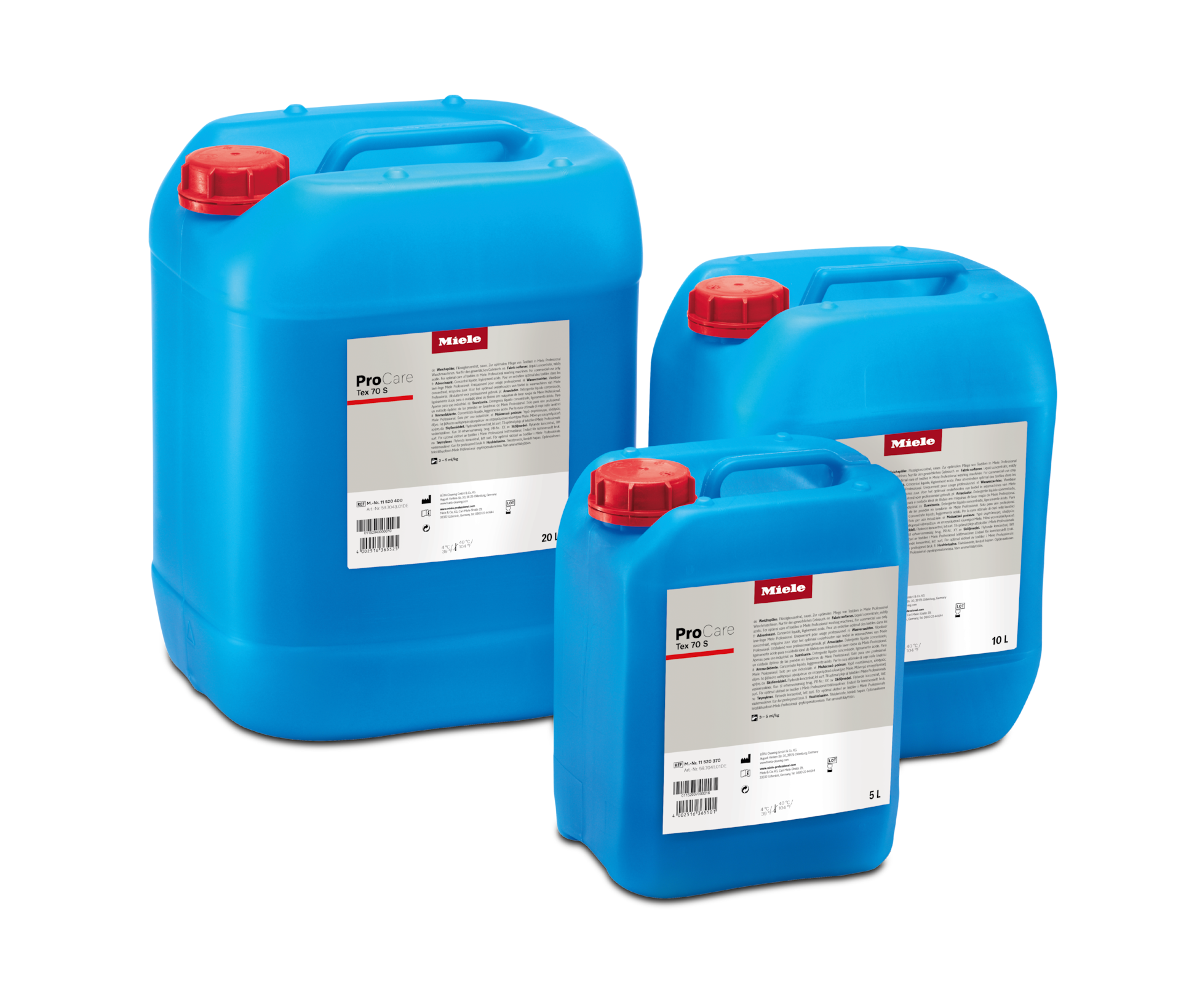 Consommables Professional - ProCare Tex 70 S - 5 l - 1