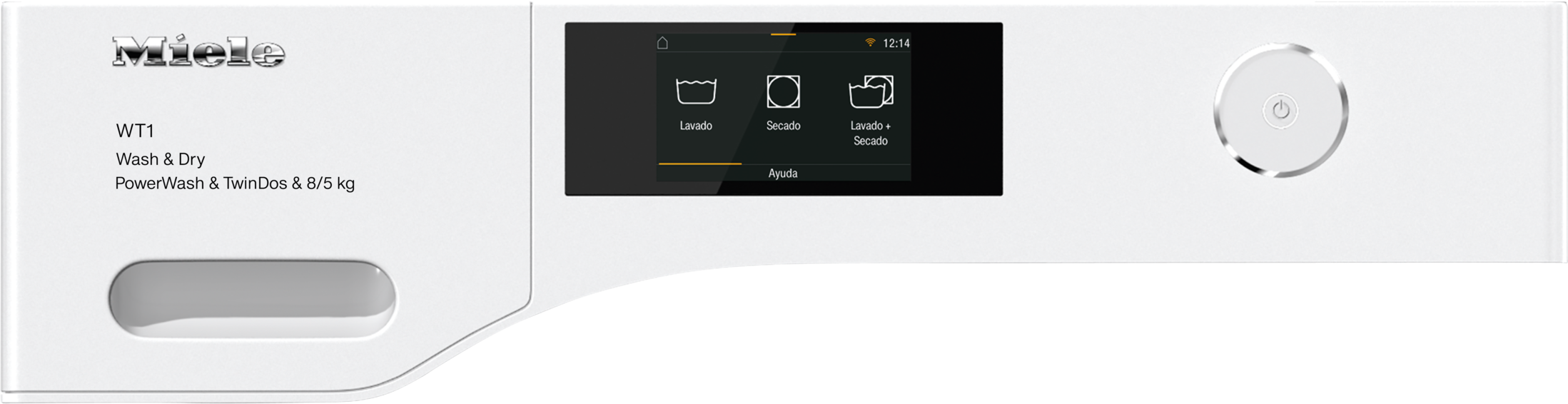 Miele - WTR860WPM PWash&TDos 8/5kg Branco lótus - 2