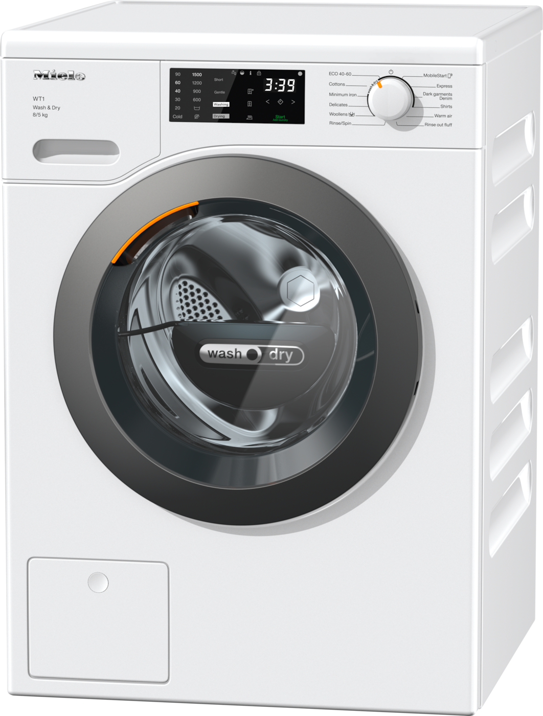 WTD160 WCS 8/5 kg - WT1 洗衣乾衣機： 