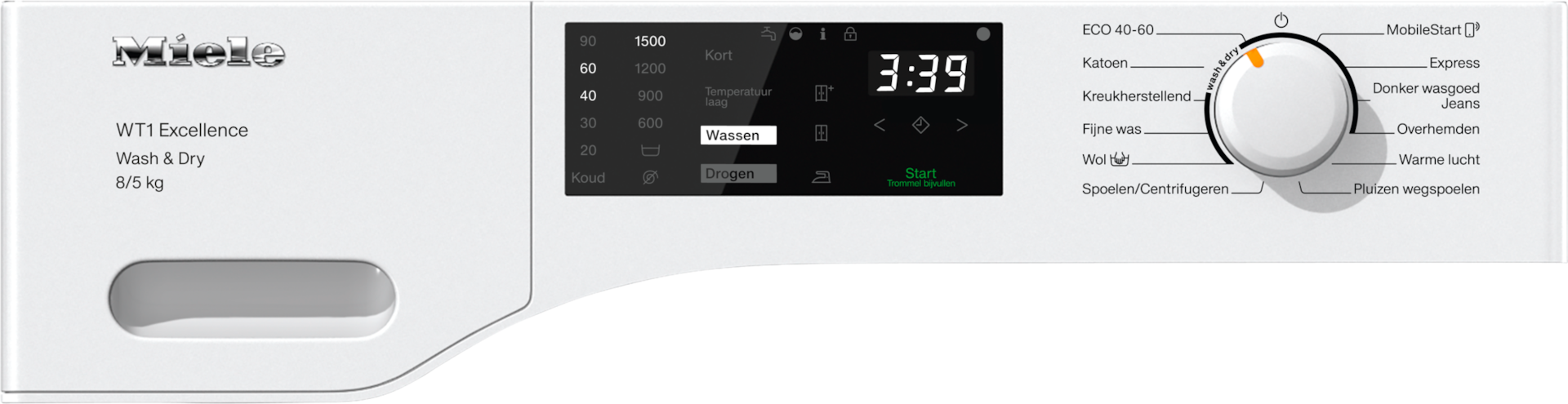 Wasautomaten - WTD165 WPM 8/5kg Lotuswit - 2