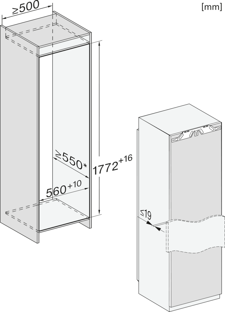 Koelkasten / Vrieskasten - K 7768 D - 4