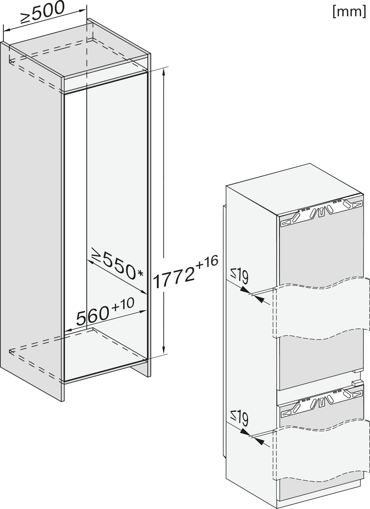 Miele KF 7742 D Combinés réfrigérateur/congélateur
