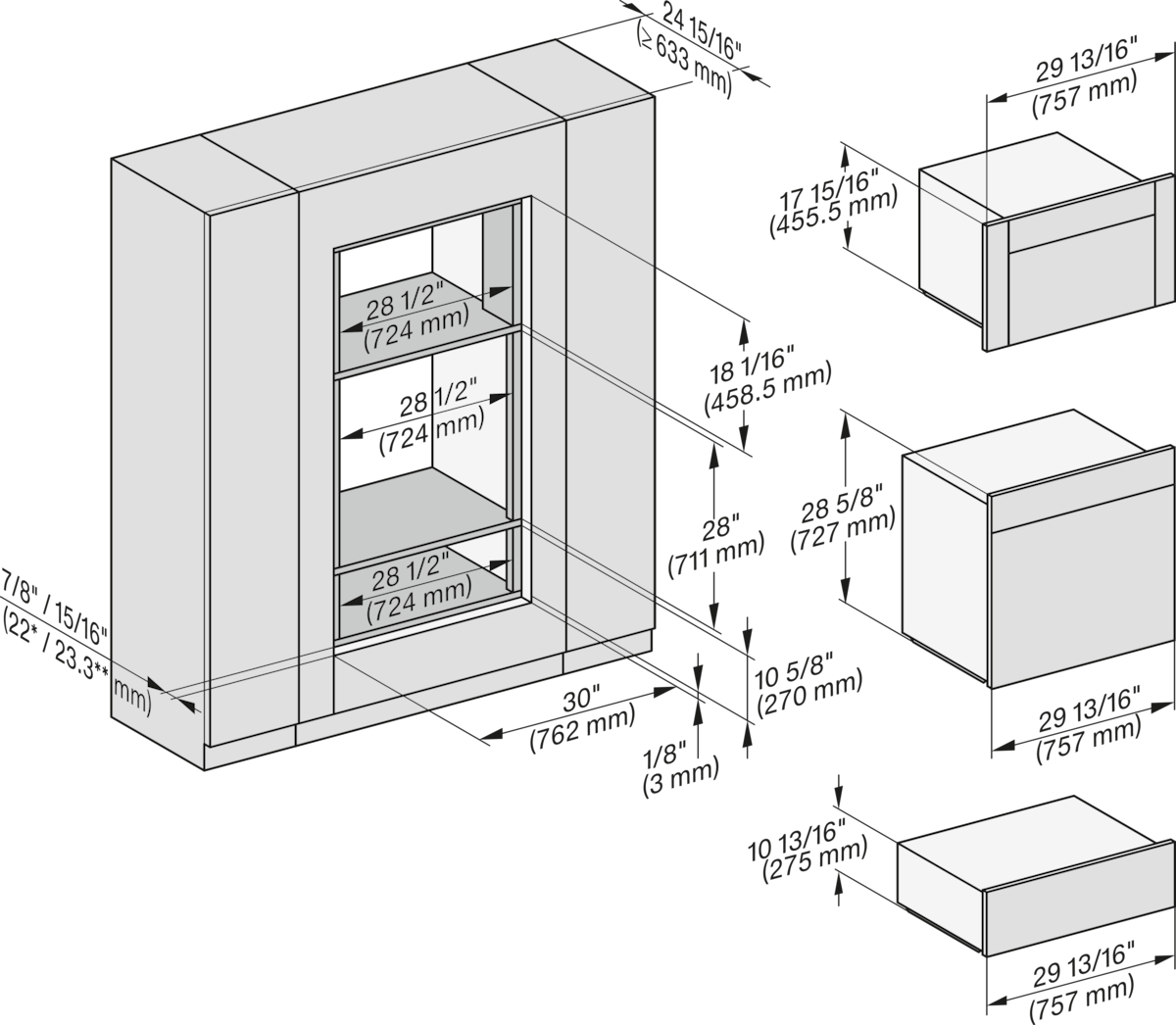 Miele - H 7280 BP Graphite grey – Ovens