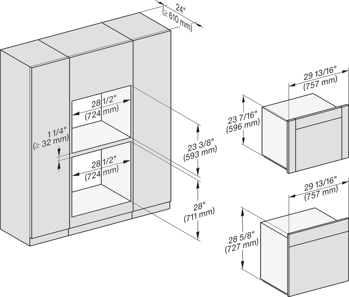Miele H 2880 BP Clean Touch Steel Ovens