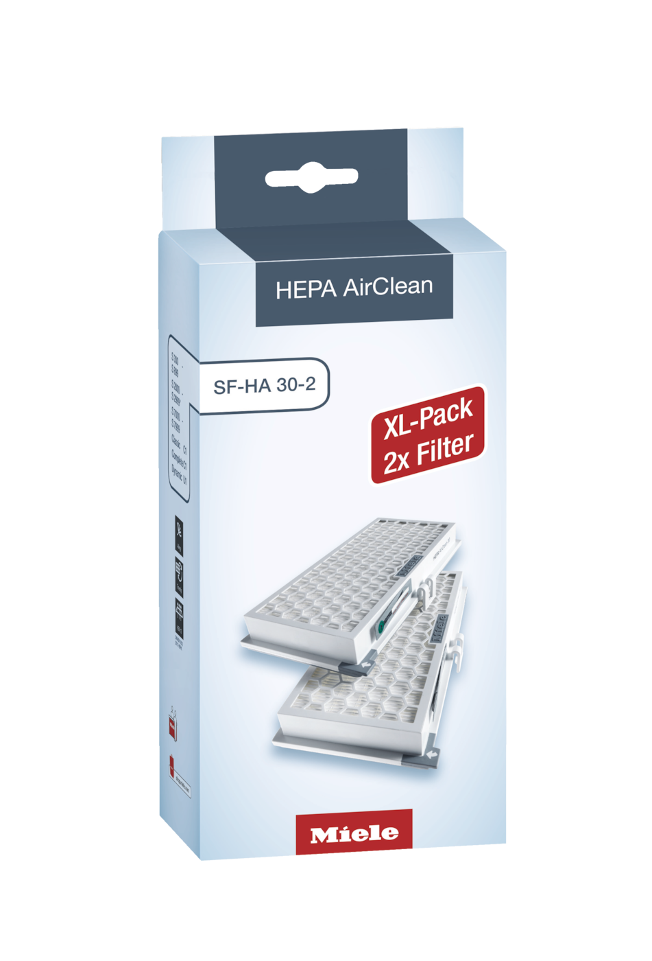 XL-Pack HEPA AirClean szűrő   Dupla csomagolás kedvező áron – két évnyi tiszta levegőért 