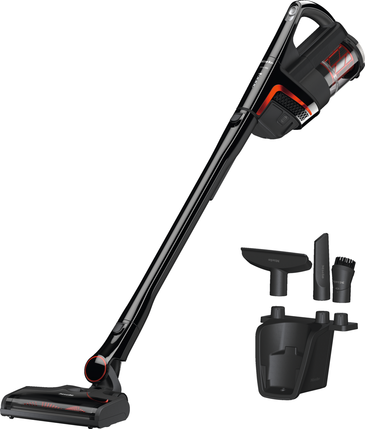Triflex HX1 Facelift SMUL1 Obsidian Black Cordless stick vacuum cleaner product photo Front View2 ZOOM