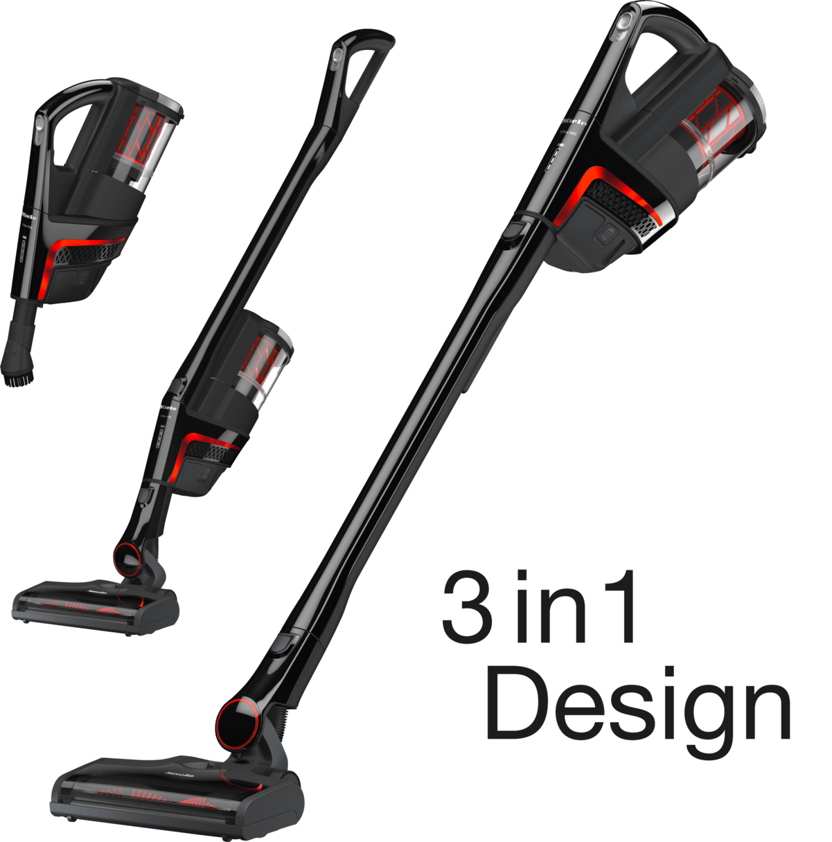 Miele Triflex HX1 Facelift Obsidian black Vacuum cleaners