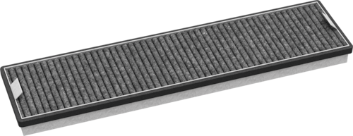 DKF 13-1 Protipachový filtr s aktivním uhlím Produktový obrázek Front View L