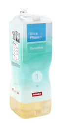 Miele UltraPhase 1 Sensitive
2-komponensű mosószer színes és fehér ruhákhoz.