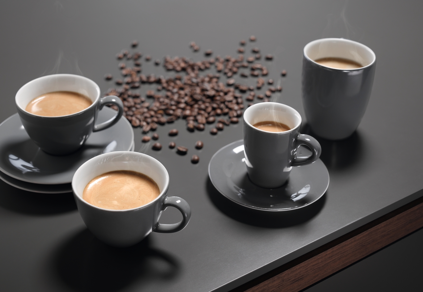 Miele Black Edition CAFÉ CREMA 4x250g BIO Café Crema Coffee Machines