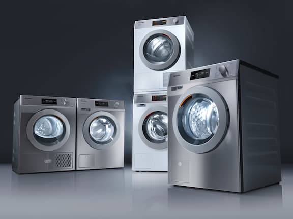 Illustration of the appliance range of the new Little Giants from Miele Professional