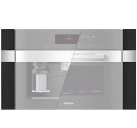 Miele Built-in Coffee Machine with CoffeeSelect & AutoDescale - Clean Touch  Steel