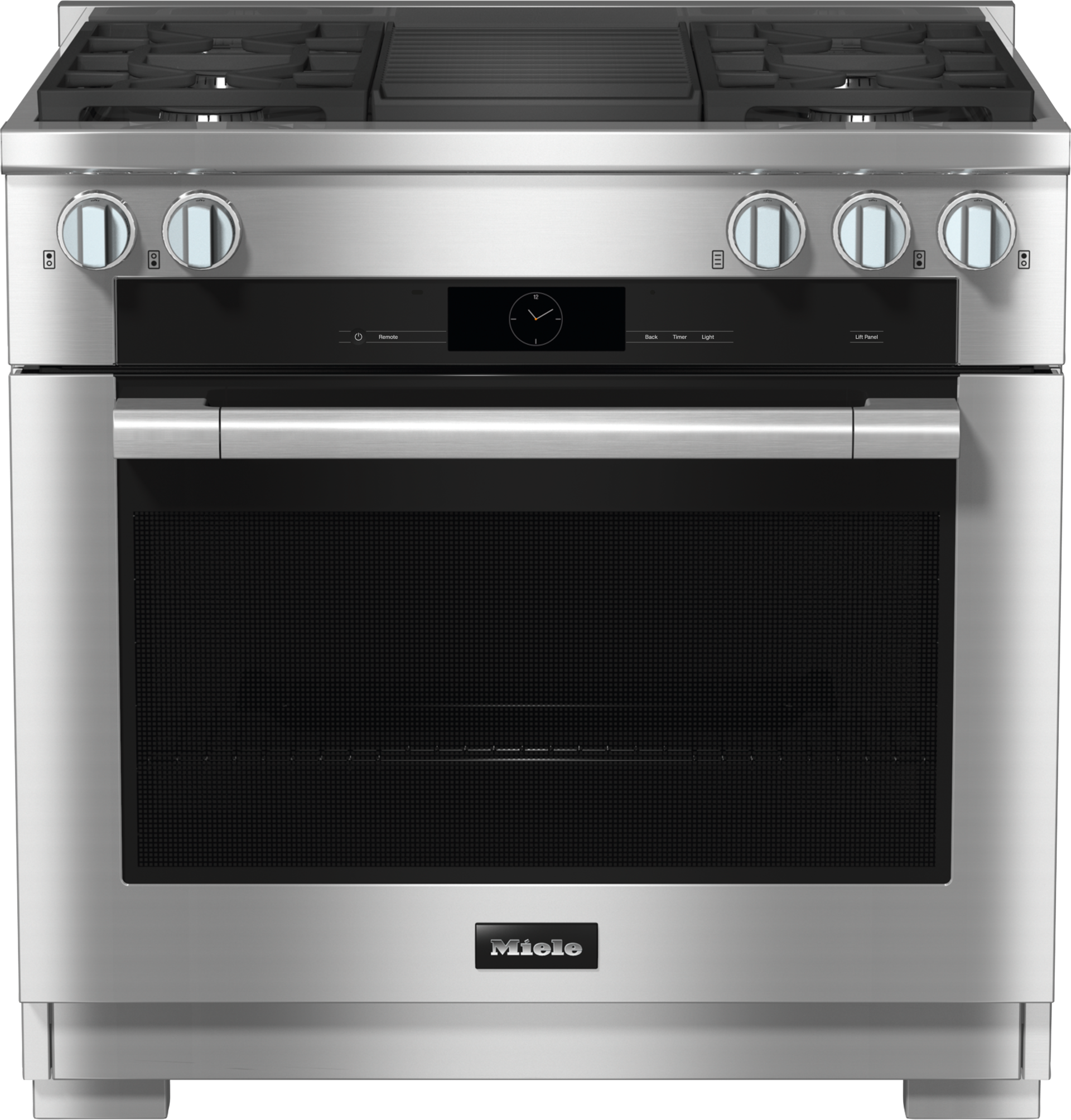 Ovens / Range cookers - HR 1935-3 G DF GR Clean Touch Steel - 1