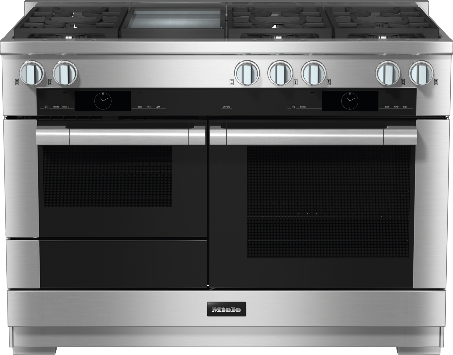 Ovens / Range cookers - HR 1956-3 G DF GD Clean Touch Steel - 1