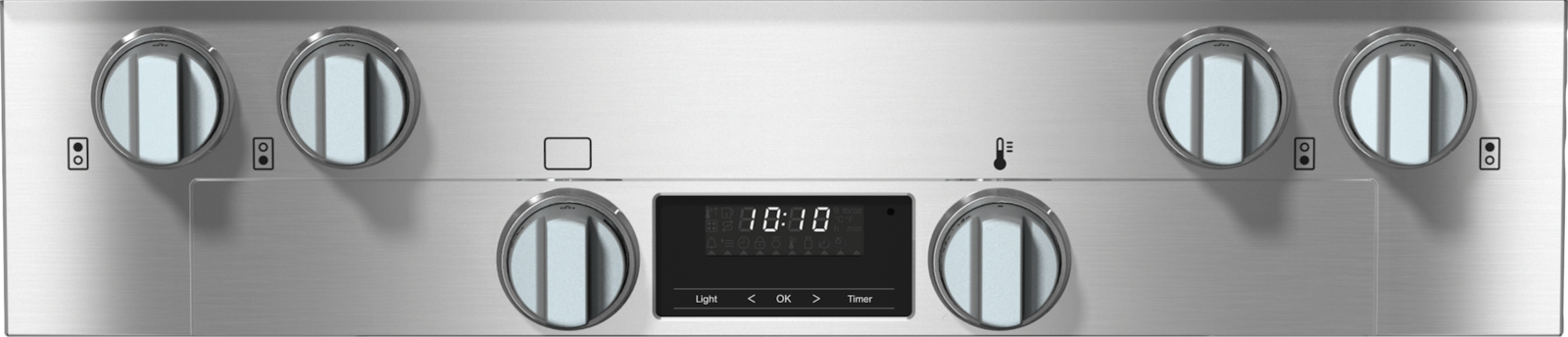 Ovens / Range cookers - HR 1124-3 LP AG Clean Touch Steel - 2