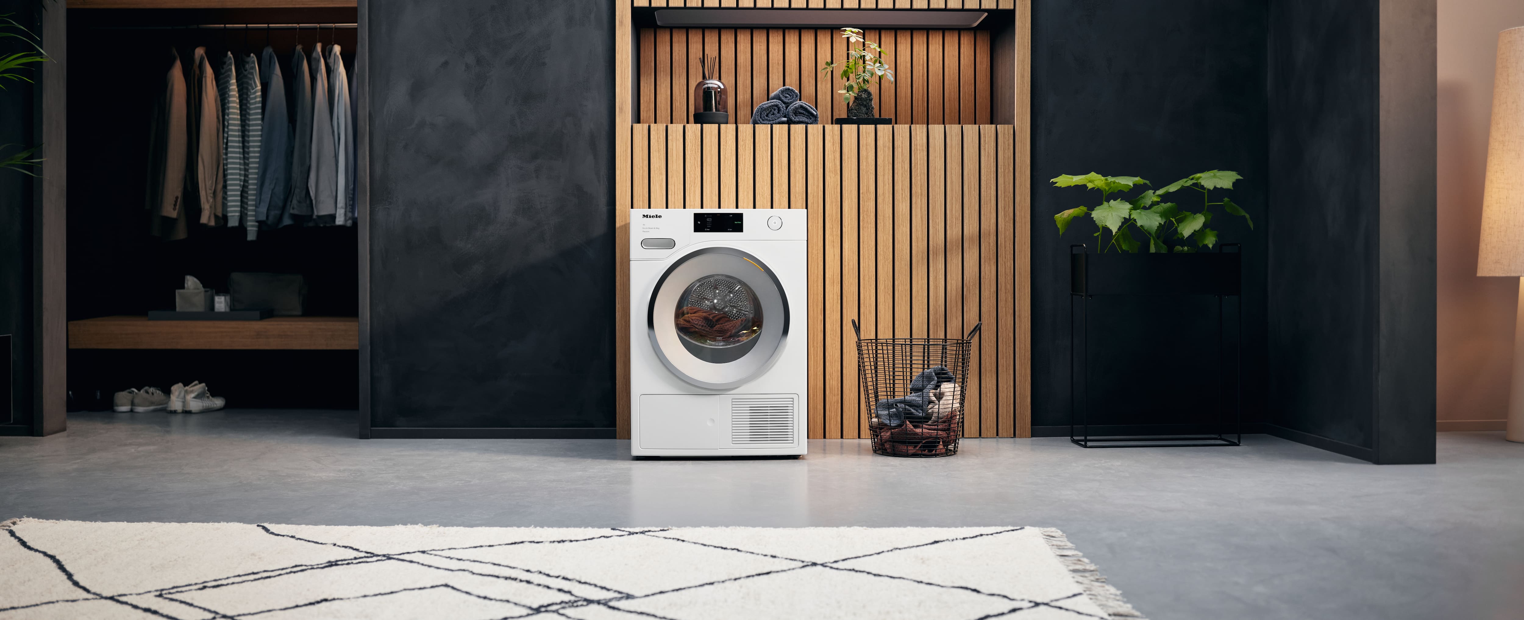 Washing machine in the home environment