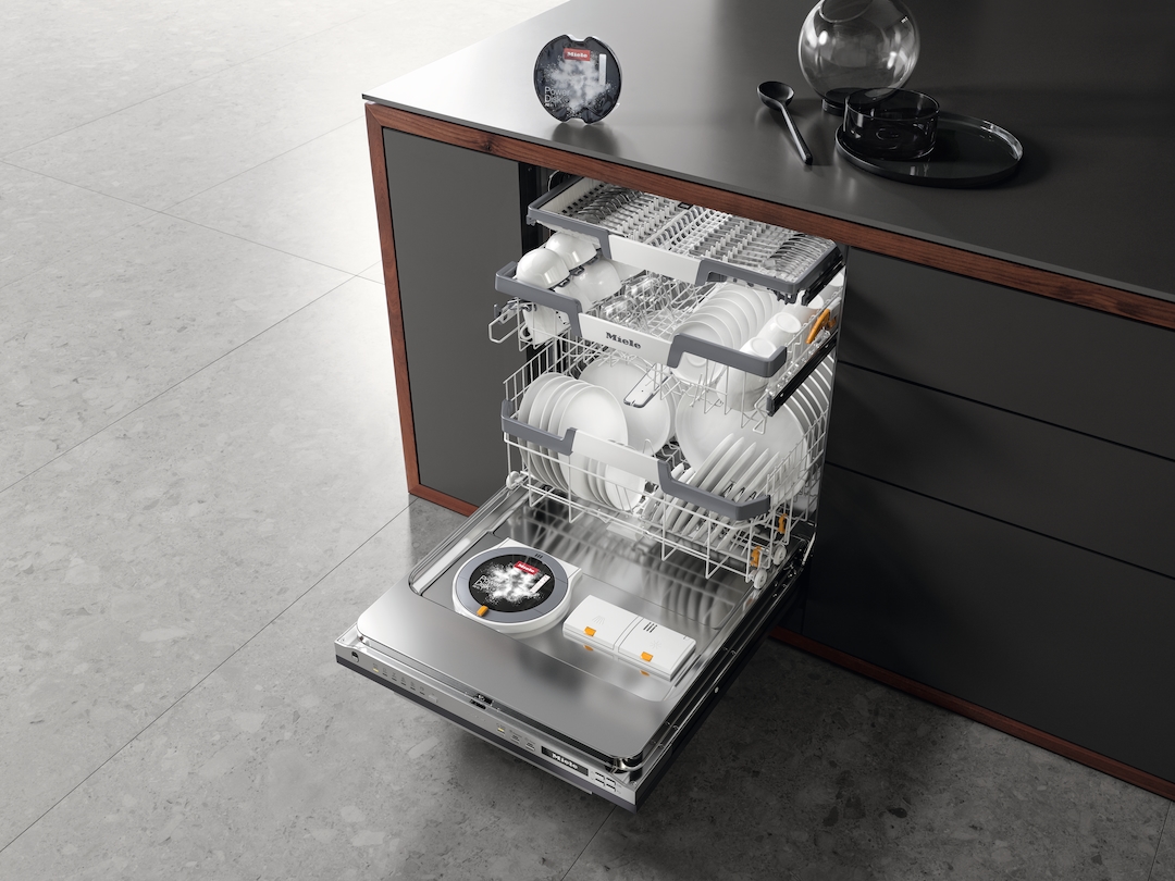 Miele G 7160 SCVi AutoDos Stainless Steel. Dishwashers