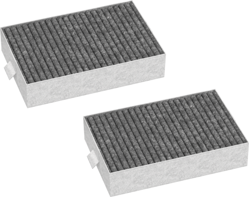 DKF 31-P Protipachový filtr s aktivním uhlím pro cirkulační odsavače par Miele Produktový obrázek Front View L