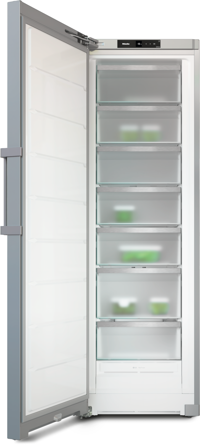 FNS 4782 EDT CS Freestanding freezer product photo Front View2 ZOOM