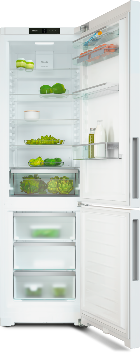 Miele - KFN 4395 CD Blanc – Combinés réfrigérateur/congélateur