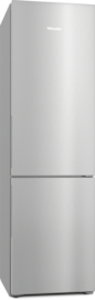 Sidabrinis šaldytuvas su šaldikliu, NoFrost ir DailyFresh funkcijomis, aukštis 2.01m (KFN 4395 DD) product photo