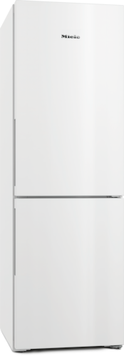 Valge külmik + sügavkülmik NoFrost ja DailyFresh funktsioonid, kõrgus 1.85m (KFN 4375 DD) product photo