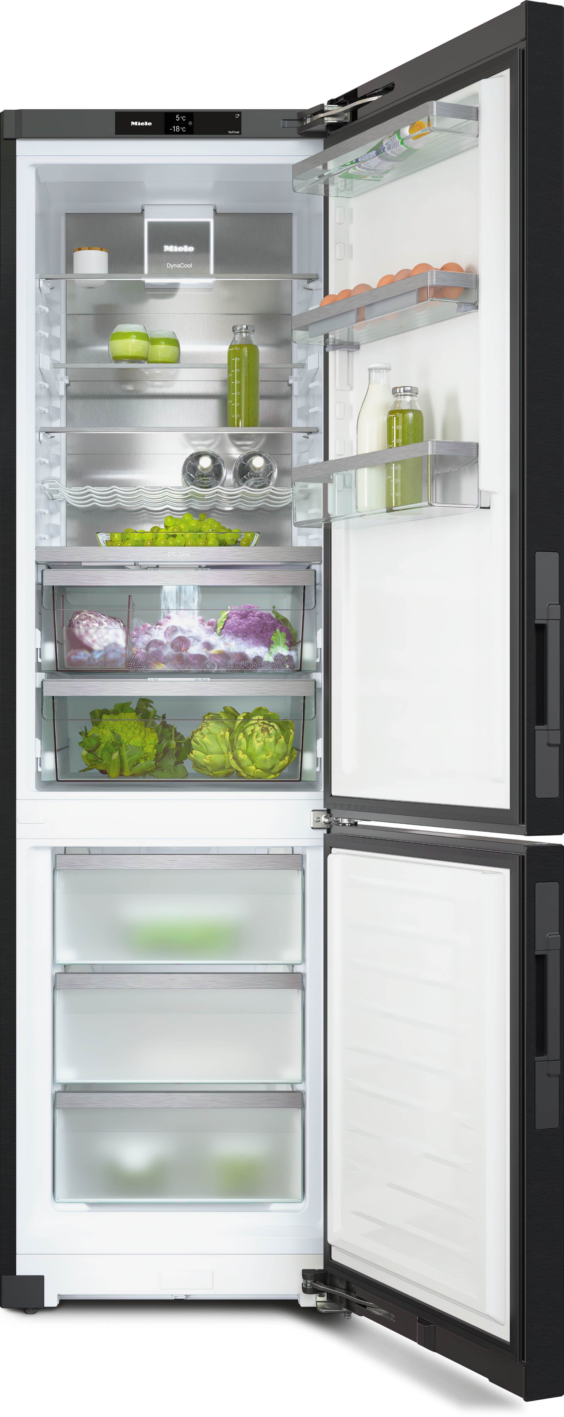 Refrigeration - KFN 4898 A-10 D BlackSteel - 2