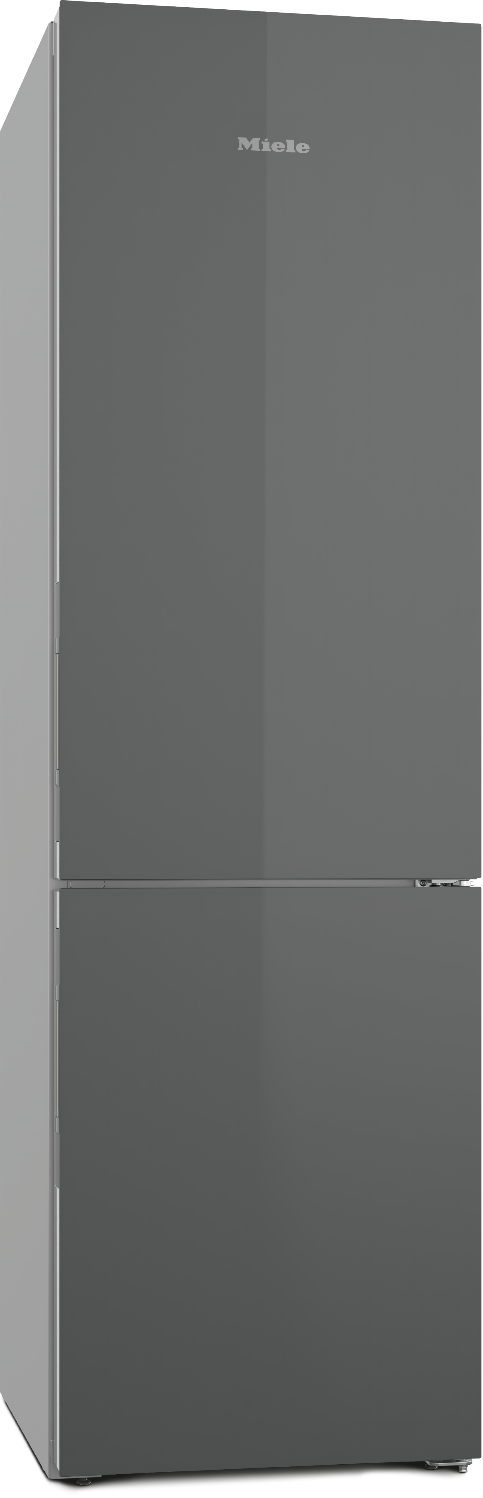 Kylskåp/frysskåp - KFN 4898 AD Grafitgrått glas - 1