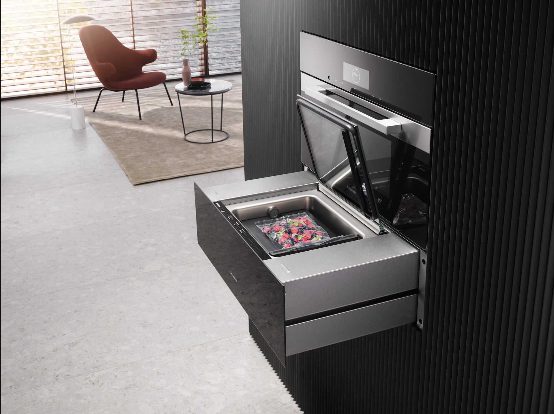 Drawers - EVS 7670 Obsidian black - 3