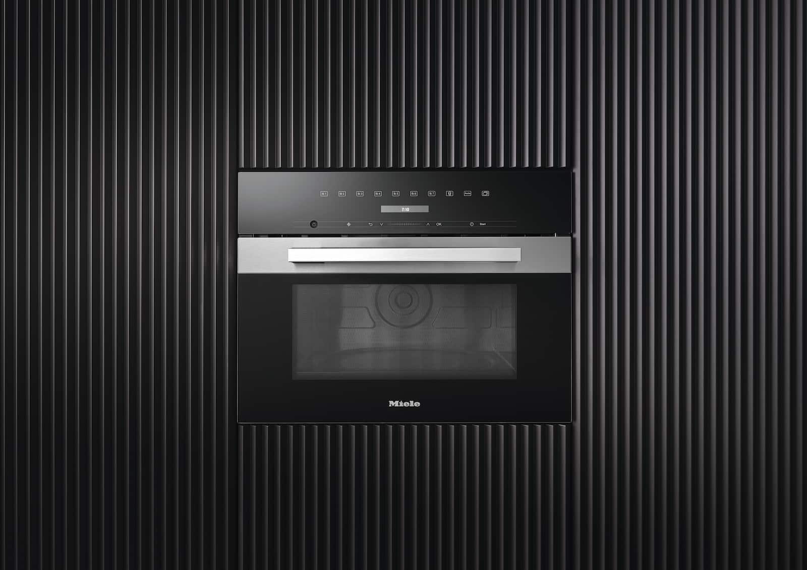 Microwave ovens - M 7240 TC AM Clean Touch Steel - 3
