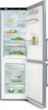 Sudraba ledusskapis ar saldētavu un DailyFresh funkciju, 1.86m augstums (KF 4472 CD) product photo Front View4 S