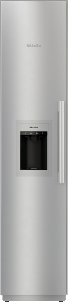 Miele - F 2472 SF Stainless steel/CleanSteel – MasterCool™ freezer - 2