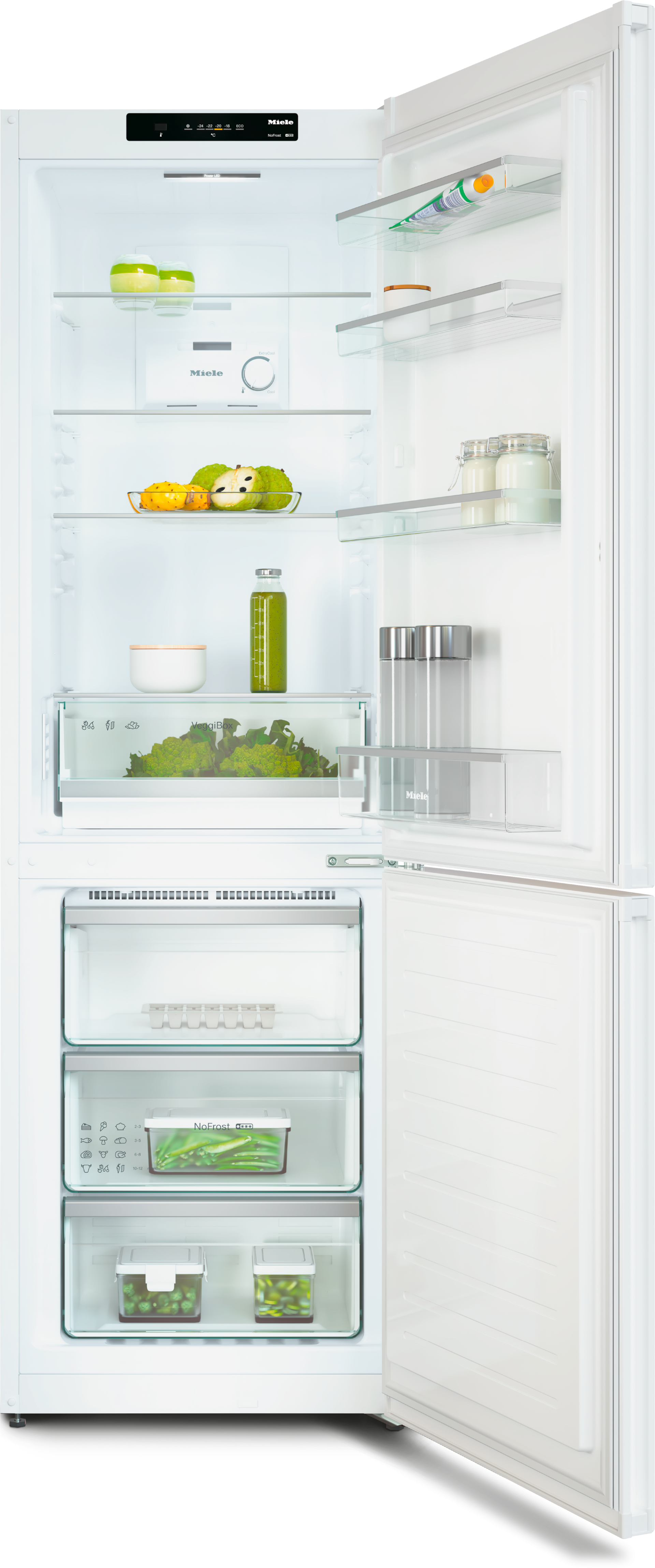Réfrigérateurs/congélateurs - KDN 4074 E Active Blanc - 2