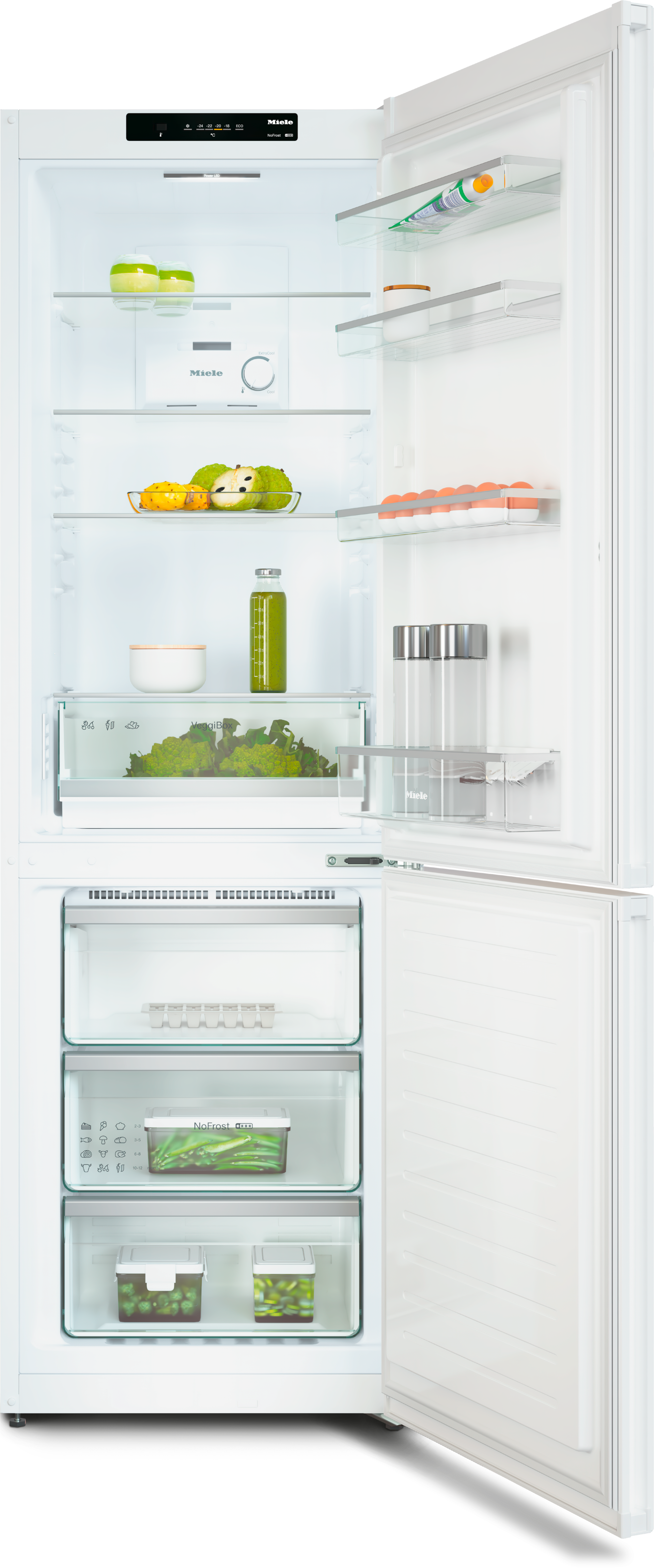 Réfrigérateurs/congélateurs - KDN 4174 E Active Blanc - 2
