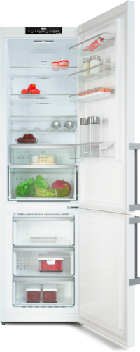 Balts ledusskapis ar saldētavu un DailyFresh funkciju, 2.03m augstums (KFN 4494 ED) product photo Front View4 L