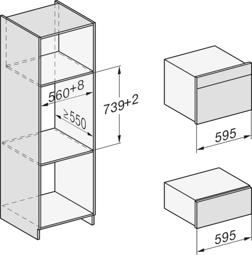 ESW 7020 Graphite Grey Gourmet Warming drawer product photo Missing translation L