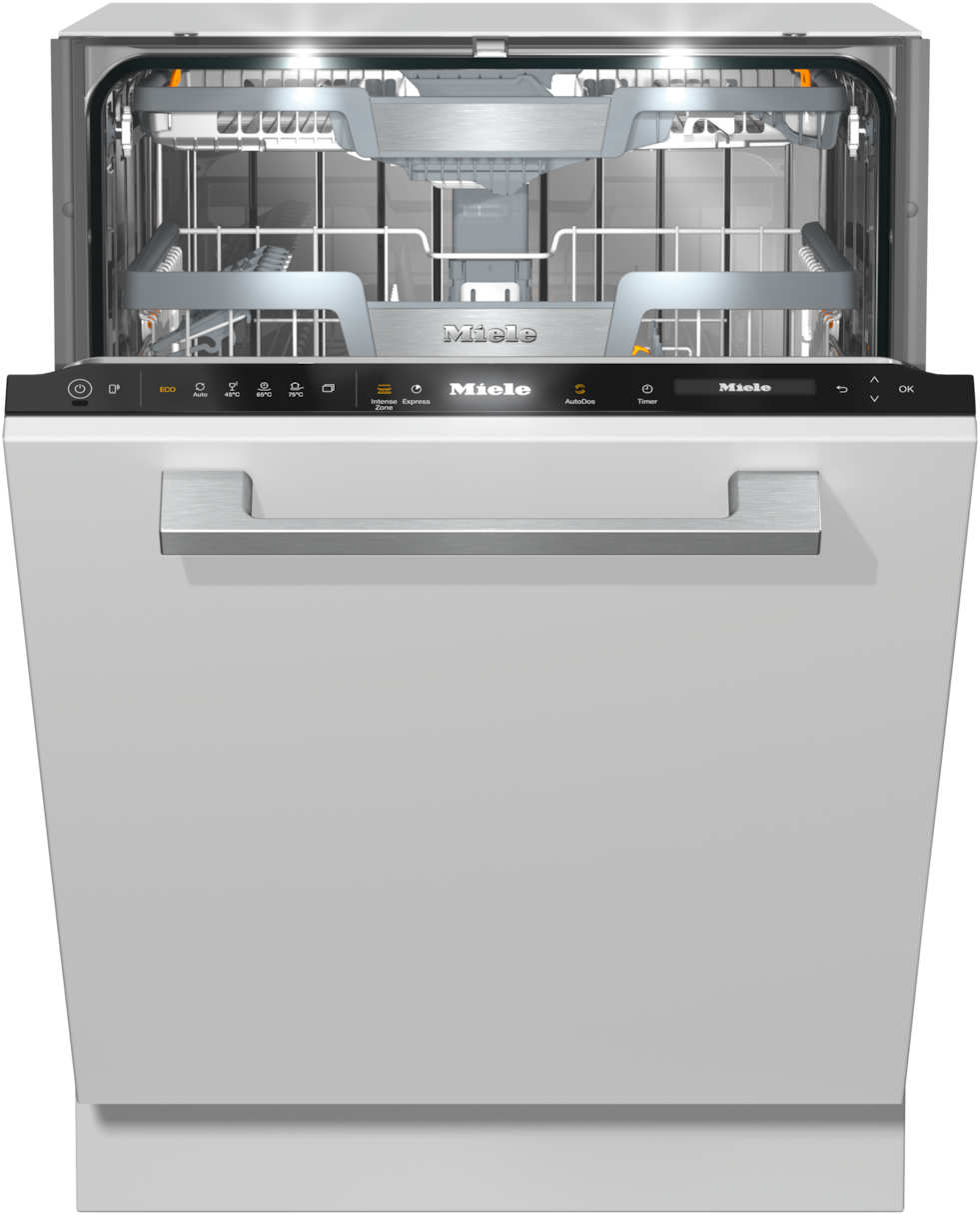 Miele G 7665 SCVi XXL AutoDos CleanSteel/obsidiaanzwart