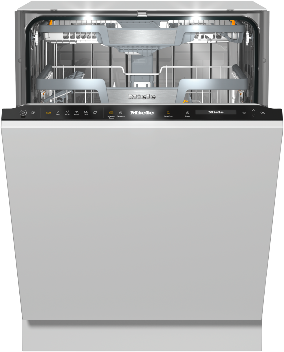 Miele Geschirrspüler G 6895 Scvi Xxl K2o Miele - G 7688 SCVi XXL AutoDos K2O Obsidiansort – Opvaskemaskiner