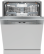60 cm iebūvējama XXL trauku mazgājamā mašīna ar 3D MultiFlex atvilktni (G 7025 SCi) product photo Front View2 S