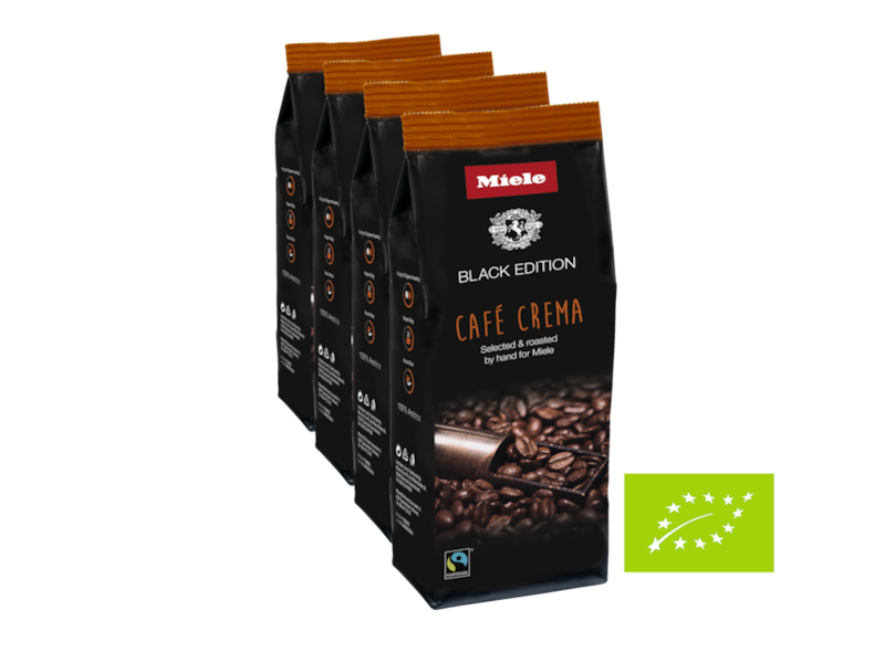 Kaffee - Miele Black Edition CAFÉ CREMA 4x250g
