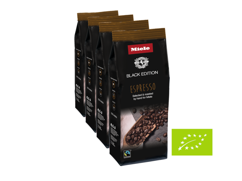 Kaffee - Miele Black Edition ESPRESSO 4x250g
