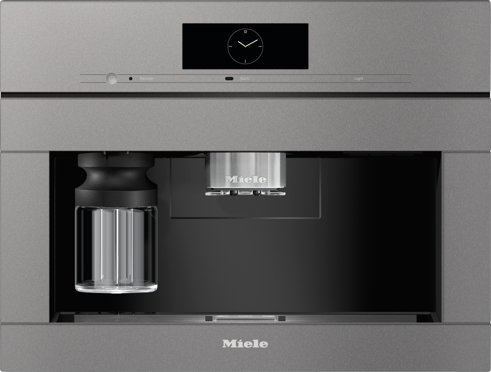 Miele coffee machine on sale in wall