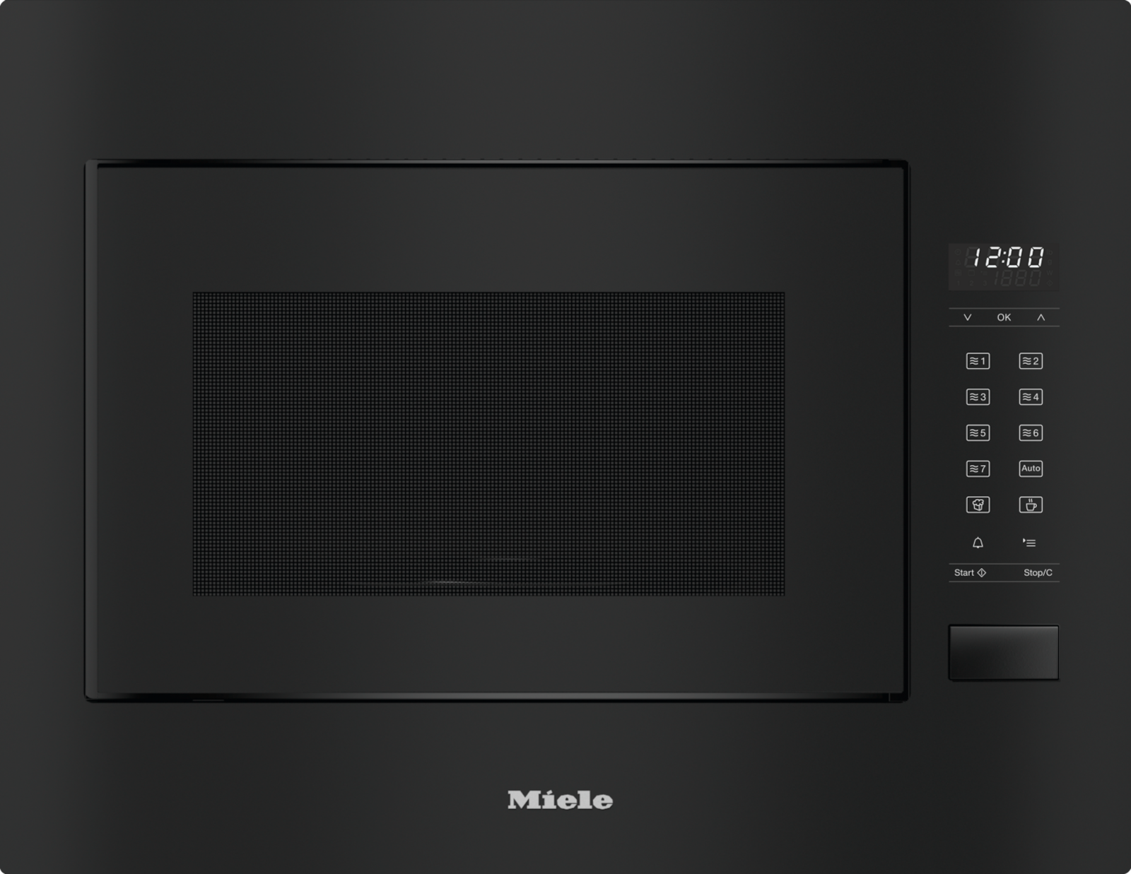 Microwave ovens - M 2241 SC Obsidian black - 1